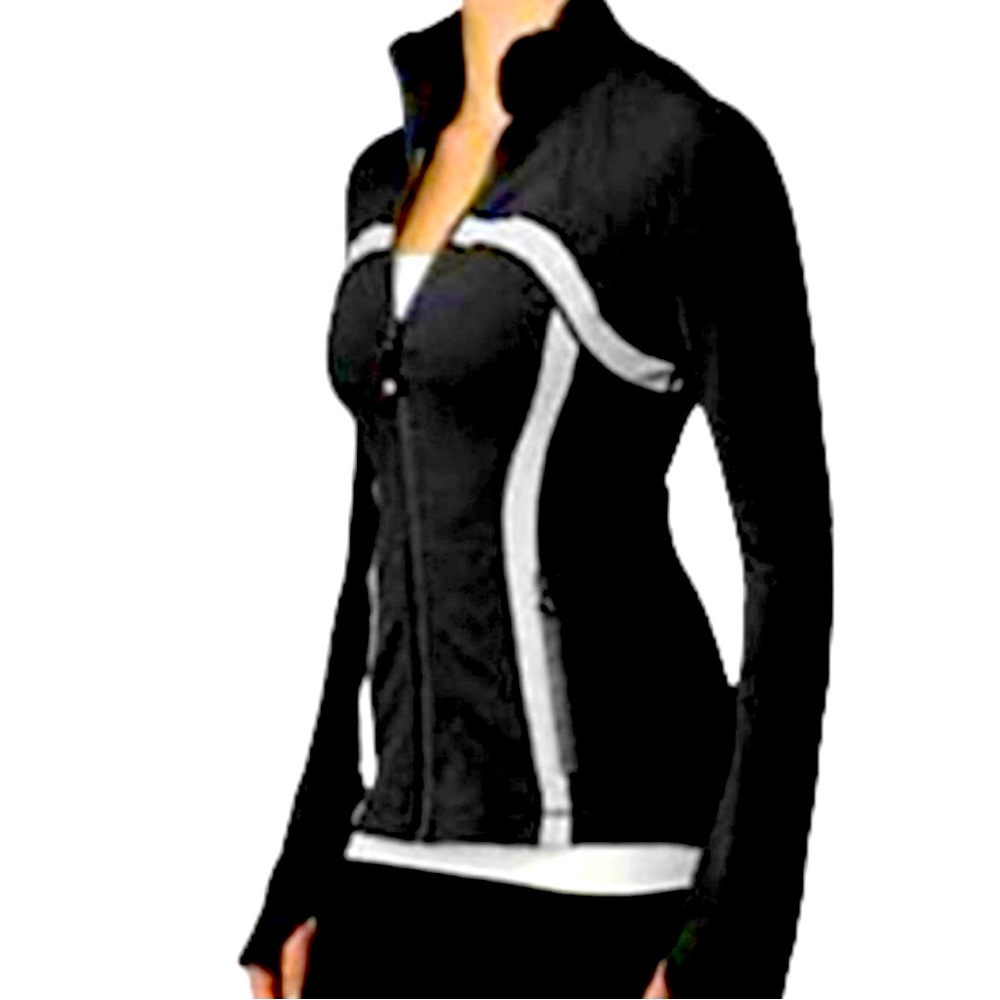 Lululemon Define Jacket - Black & White